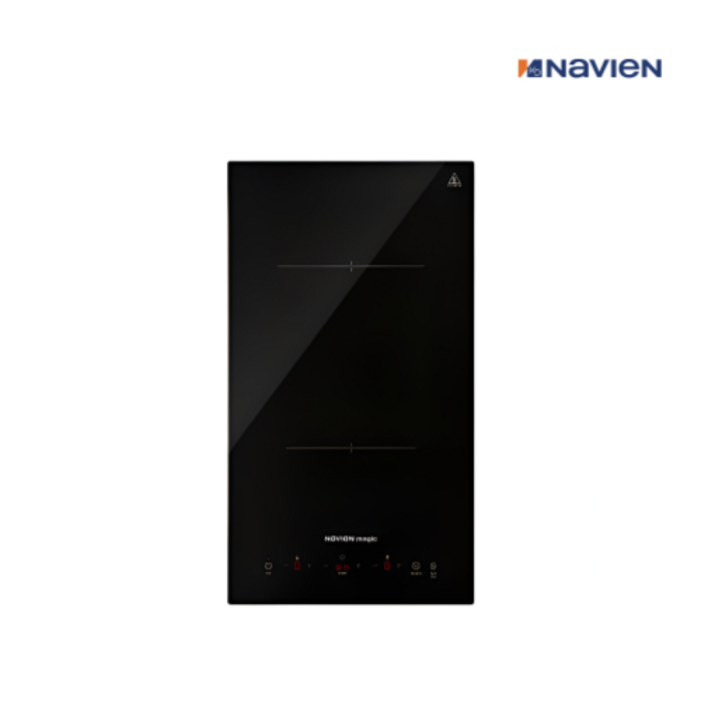 나비엔 매직 인덕션 2구 전기레인지 쿡탑 매립형 타공265×490, 빌트인, CEI15002B2N