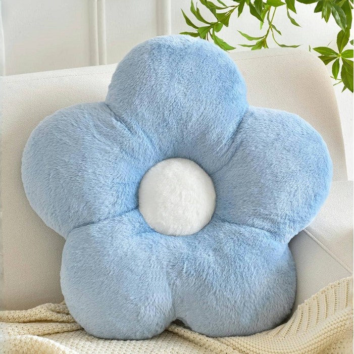 Susielady 플라워 방석 플라워 쿠션 5쪽 플라워 숙소 사무실 가정에서 사용