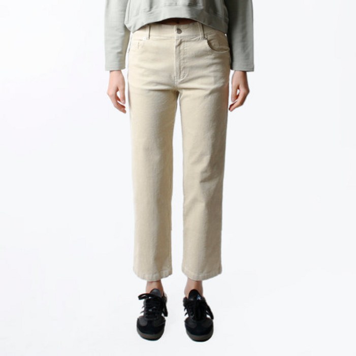 꾸즈코듀로이세미베기팬츠CTPA72P1LM 350066