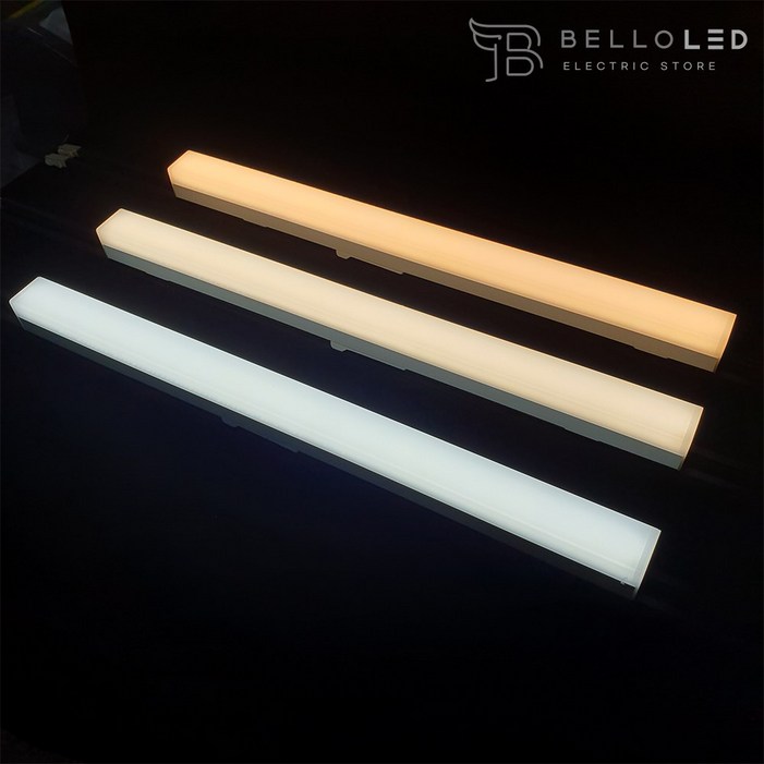 시그마 LED레일등 무브레일 20W 25W 30W 600MM 900MM 1200MM, 전구색, 1개