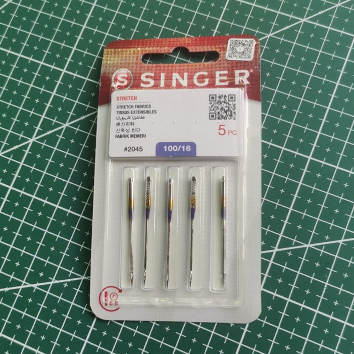 재봉 미싱 SINGER 재봉틀 바늘 HA 버전 DIY 액세서리 헤비 듀티 약속 형제 Janome JUKI용 팩당 5 개