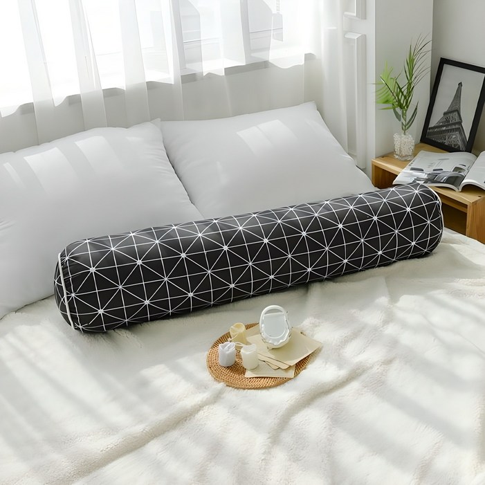 매직베드 프리미엄 중공사 화이바 구름솜 일자형 바디필로우