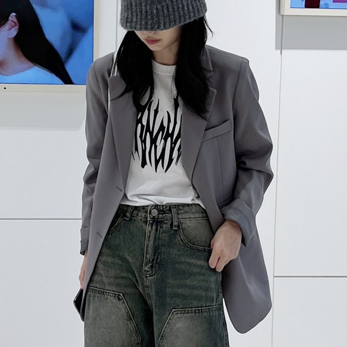 초특가 고퀄리티국내 자체 제작당일 발송 사계절 싱글 투버튼 자켓