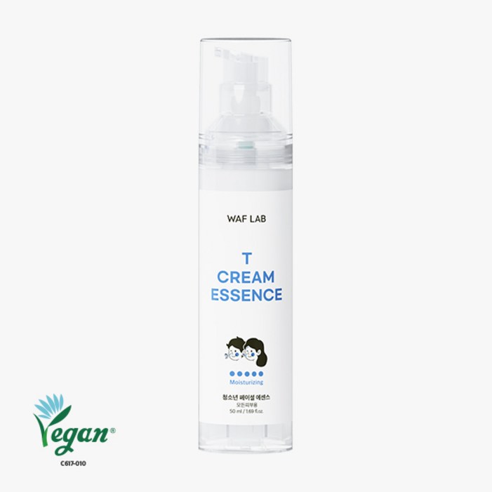 와프랩 사춘기 청소년 페이셜 크림 에센스 50ml, 50ml, 2개