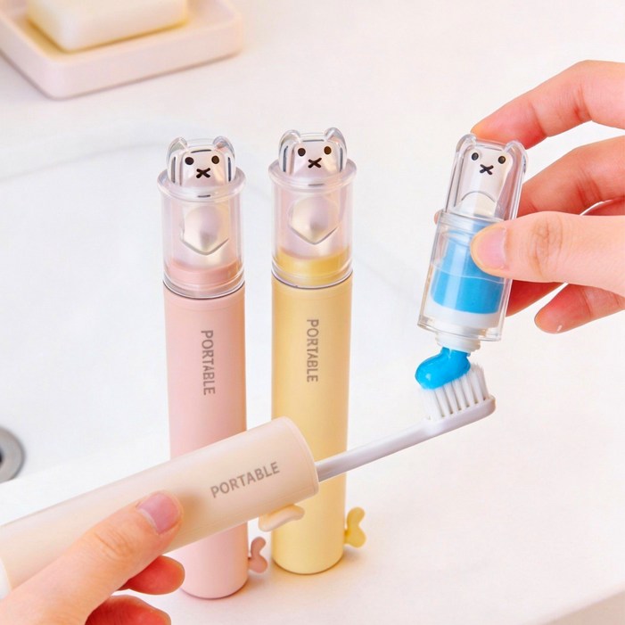 휴대용 칫솔 케이스형 여행용 칫솔