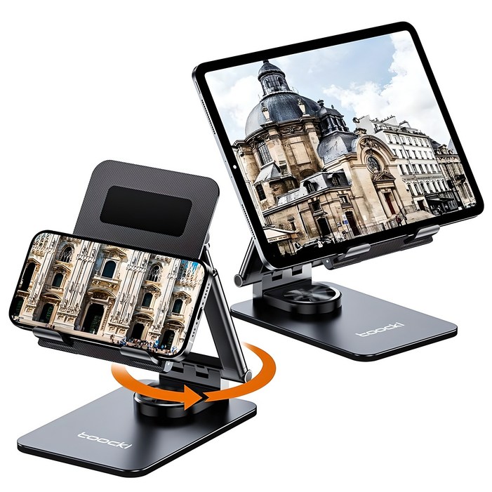 Toocki 360도 회전 탁상용 태블릿PC 스탠드 거치대 Toocki 360도 회전 탁상용 태블릿PC 스탠드 거치대