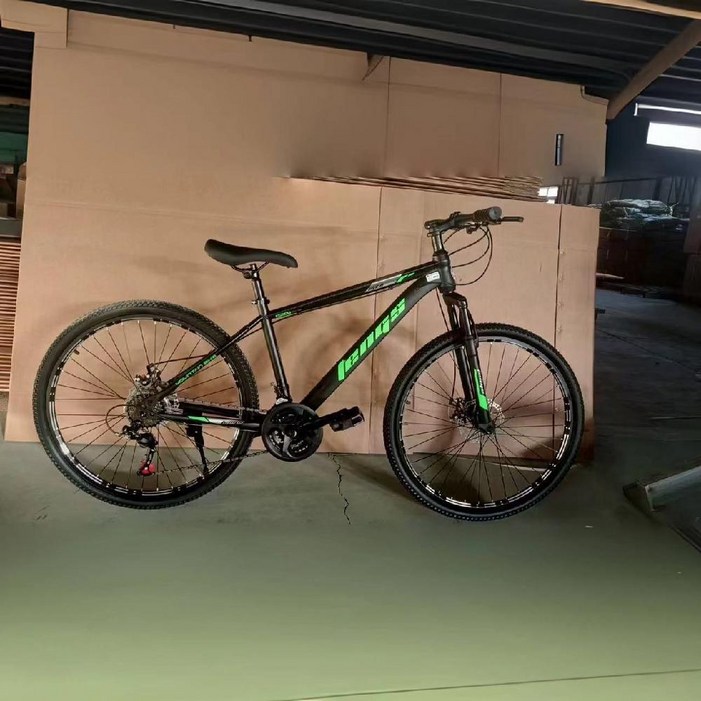 로드자전거 사이클 2426인치 자전거 MTB자전거 입문용 로드 산악 MTB, 24인치, C.짙은녹색, 1개