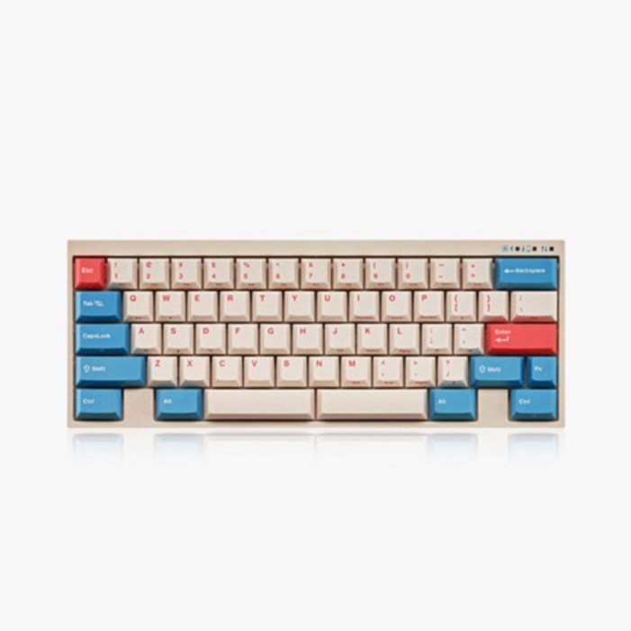 레오폴드 FC630MBT MX2A 코랄 블루 영문 (갈축) 블루투스 미니 기계식 키보드