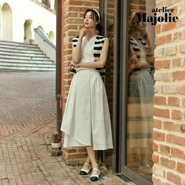 아뜰리에마졸리 25SS 썸머 드레이프 풀 스커트 1종