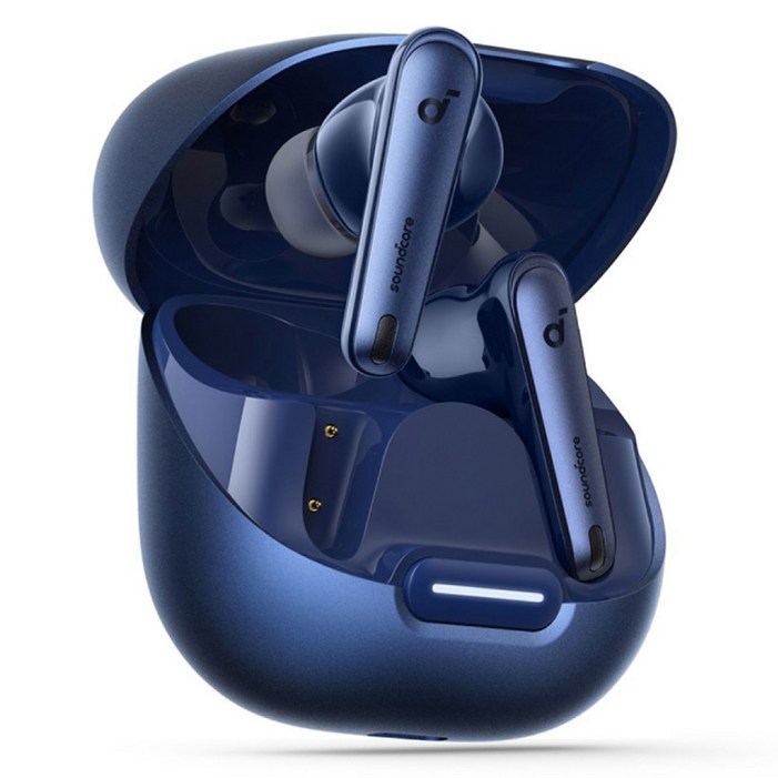 앤커 사운드코어 리버티4 NC 무선 이어폰, A3947Z31, 네이비 블루