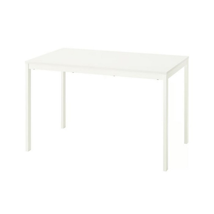 이케아 VIHALS 비할스 확장형테이블 화이트 120180x74cm 105.927.37