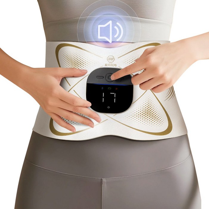 오마이가 S라인 EMS 슬림 벨트 마사지기