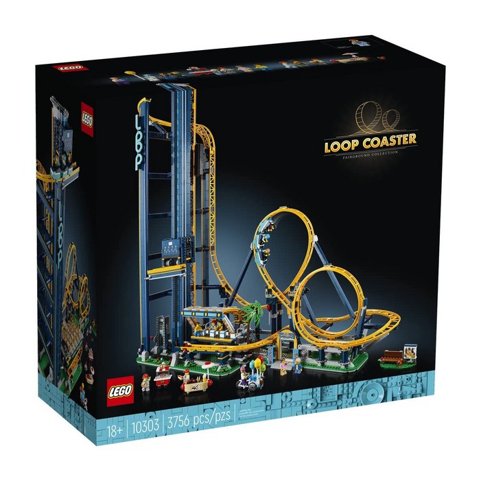 레고 (LEGO) 10303 대회전 롤러코스터 Loop Coaster 국내 유통 정규