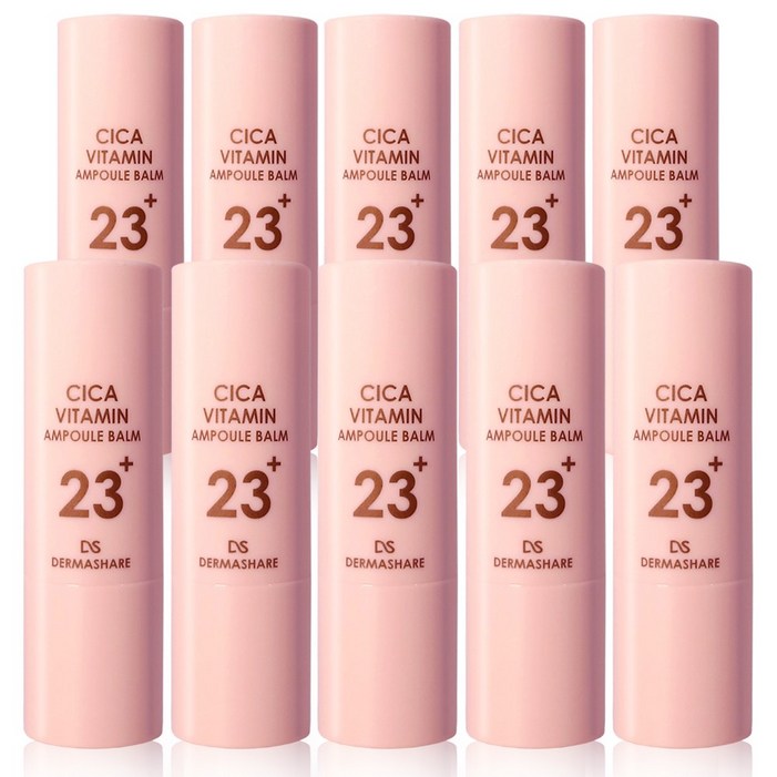 멀티밤 주름케어 링클스틱 광채스틱 더마쉐어 시카 비타민 무자극 기미케어 미백 크림 탄력 수분 보습 앰플밤 11g X 10개프로폴리스 앰플 50ml선물 박스, 11g, 10개