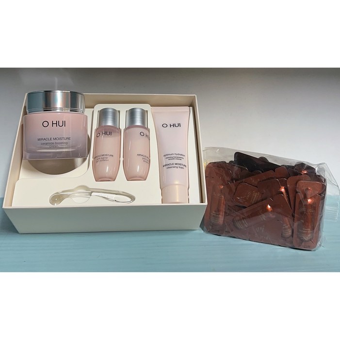 오휘 미라클 모이스처크림 60ml 기획세트 더퍼스트 제너츄어 제뉴뮨 앰플 60장x1ml, 1세트 오휘 미라클 모이스처크림 60ml 기획세트 더퍼스트 제너츄어 제뉴뮨 앰플 60장x1ml, 1세트
