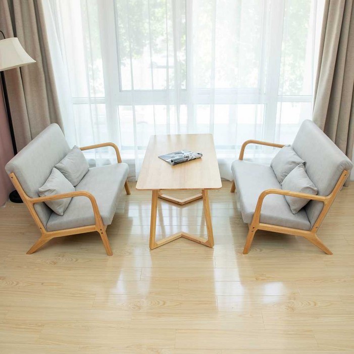 24인 쇼파 테이블 세트 구성 거실 인테리어 쇼파, 상세 페이지 참고, 1인용 3개 원형 테이블 세트