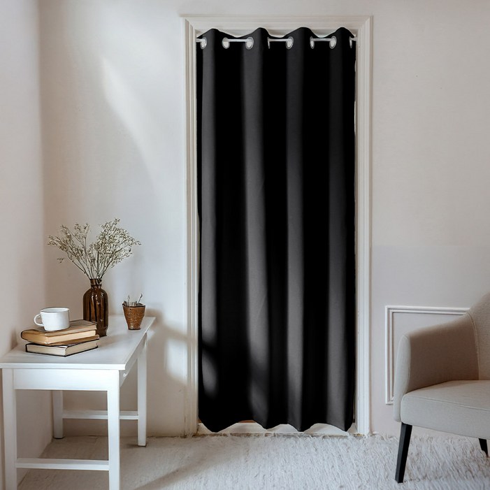 까르데코 디어 공간분리 방문 현관 도어 가림막 가리개 암막커튼