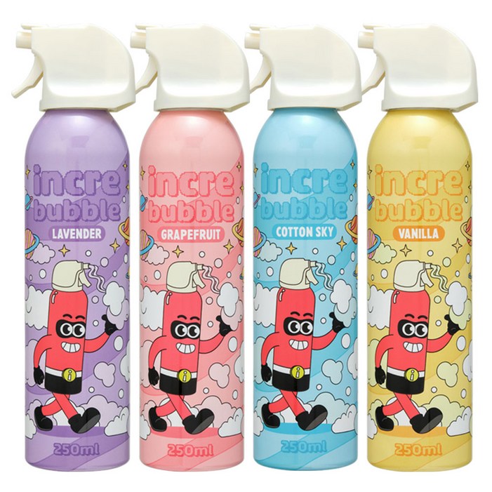 따블리에 인크레버블 유아 버블클렌저 바디클렌저 버블폼 거품목욕