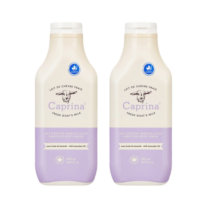 카프리나 카프리나 산양밀크 바디워시 라벤더 500ml 산양유 고함량 저자극 바디클렌저