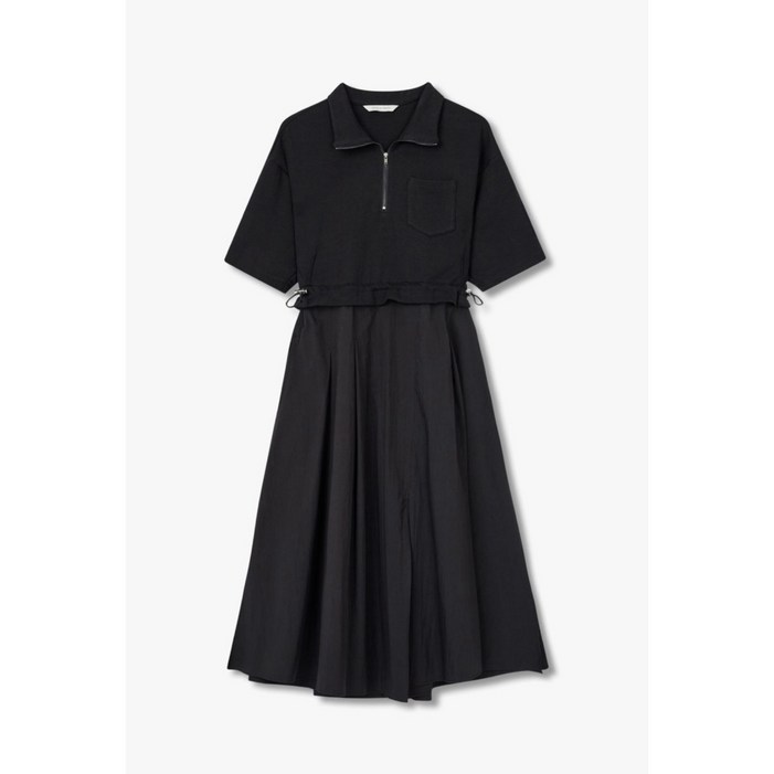 보브 토글 스트링 하프 집업 롱 원피스 7194237103 뉴코아일산