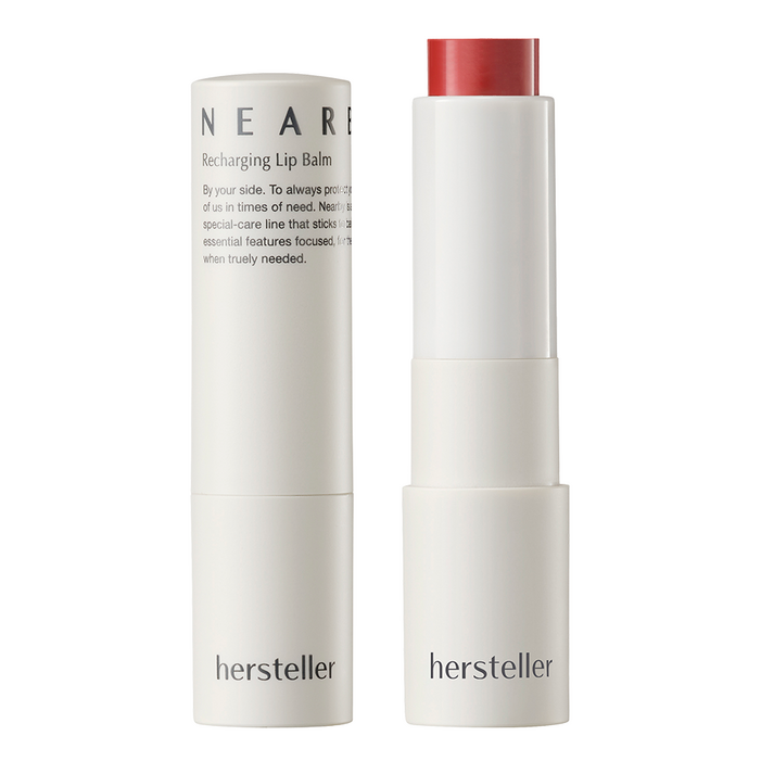 비건뷰티본사직영 허스텔러 니어바이 리차징 립밤 7종 택, 로지, 3.8g, 1개