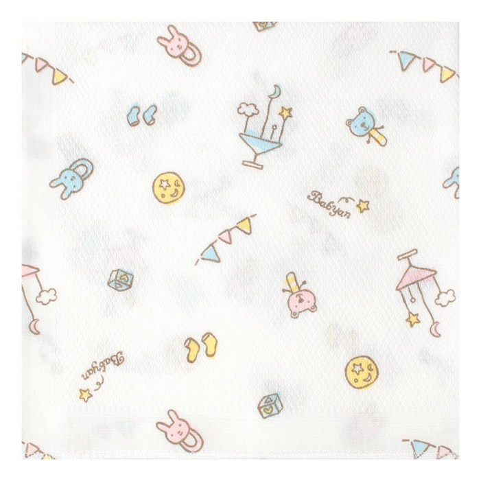 베이비앙 순면 대나무 밤부 오가닉 신생아 아기 가제 거즈 엠보손수건당일출고