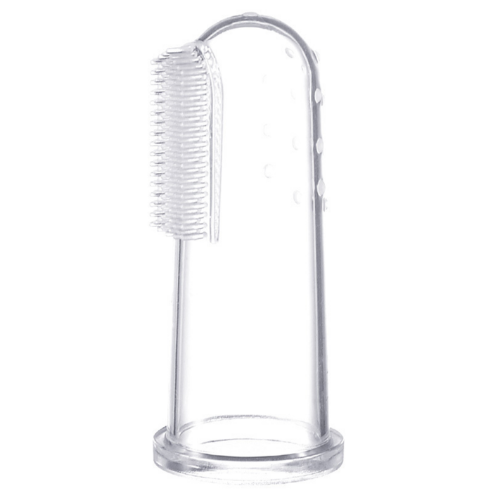 시그니프 반려동물 강아지 고양이 실리콘 손가락 칫솔 5.5cm