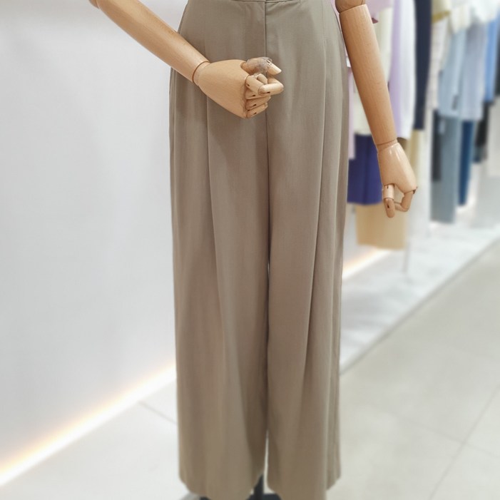 잇미샤 심플 원턱 팬츠 ITO7WPT700_CA 2407991