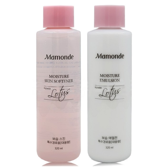 마몽드 모이스처 스킨소프너320ml에멀전320ml대용량, 1세트