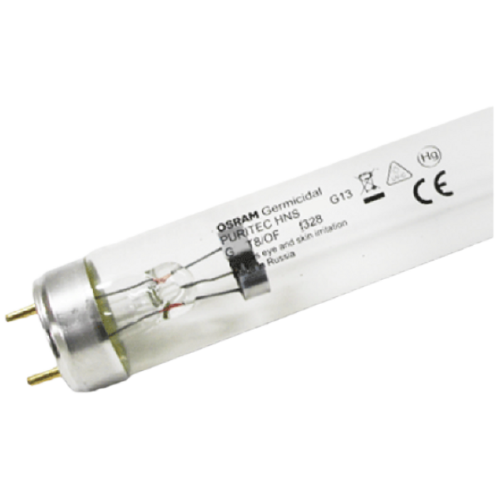 오스람 살균램프 G15T8 15W 소독기램프 소독램프 자외선램프, 1개