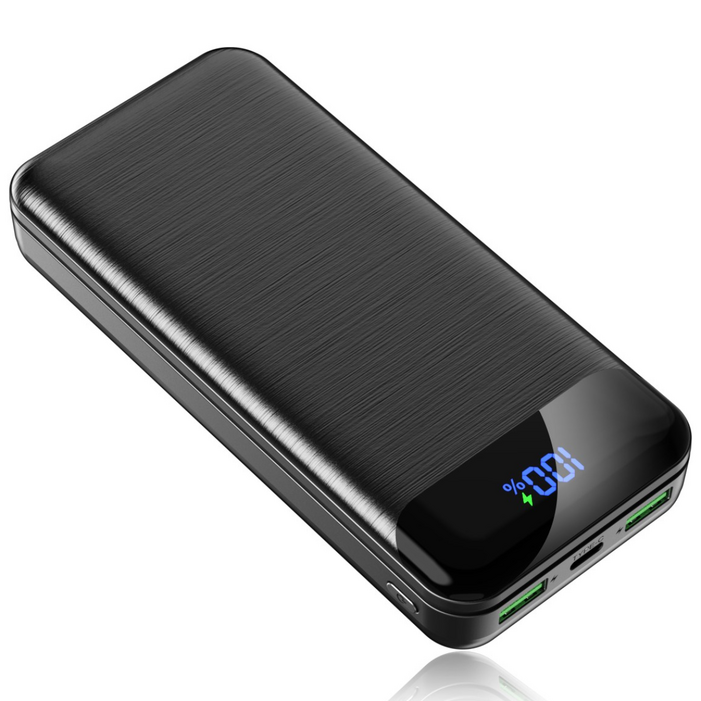 KLIFE 고속충전 대용량 보조배터리 20000mAh PD 22.5W QC3.0 잔량표시