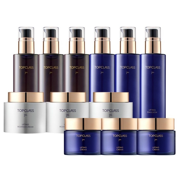 참존 탑클래스 7세대 리프팅 12종세트 스킨3에멀전3리프팅크림3바운스크림3