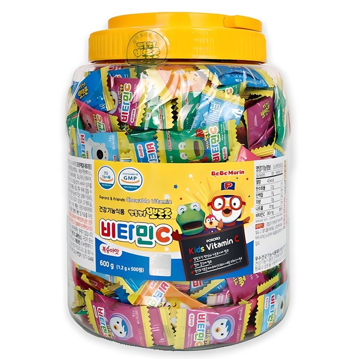 베베모린 뽀로로 비타민 C 복숭아맛