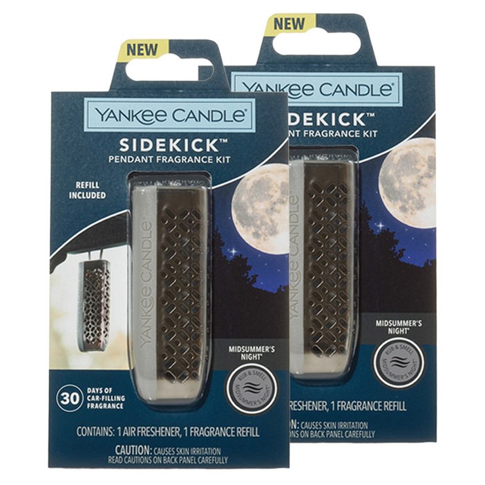 양키캔들 사이드킥 차량용 방향제 펜던트
