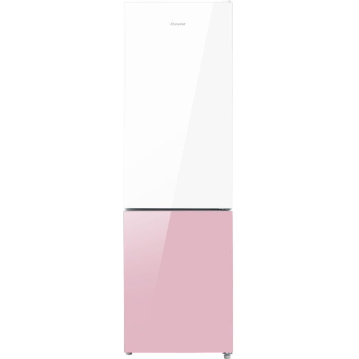 캐리어 피트인 파스텔 콤비 일반형 냉장고 250L 방문설치, 화이트상단, 핑크하단, KRNC250PSM1