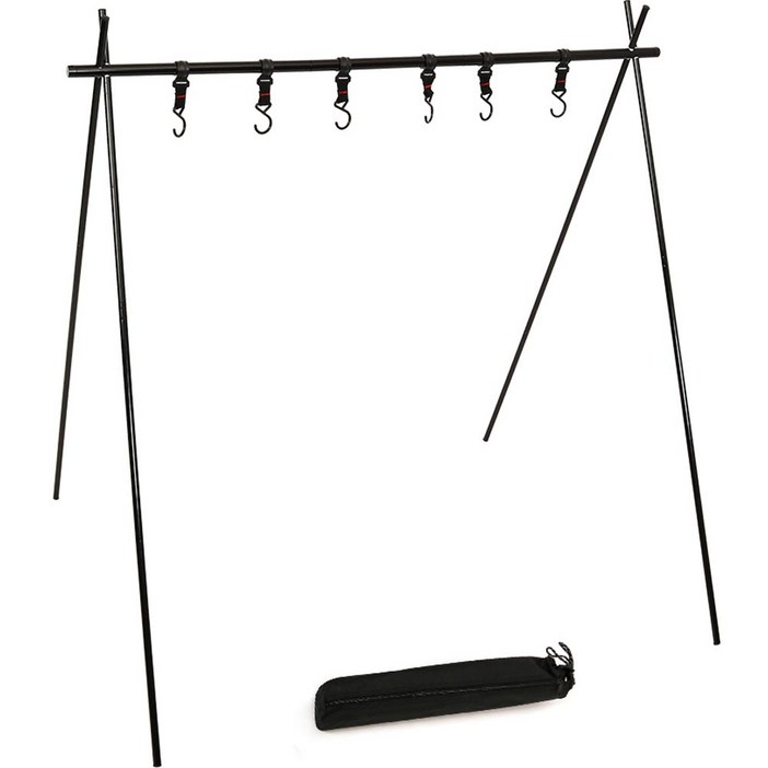 캠프빌리지 감성캠핑 접이식 인디언행어 대형  보관 가방 세트