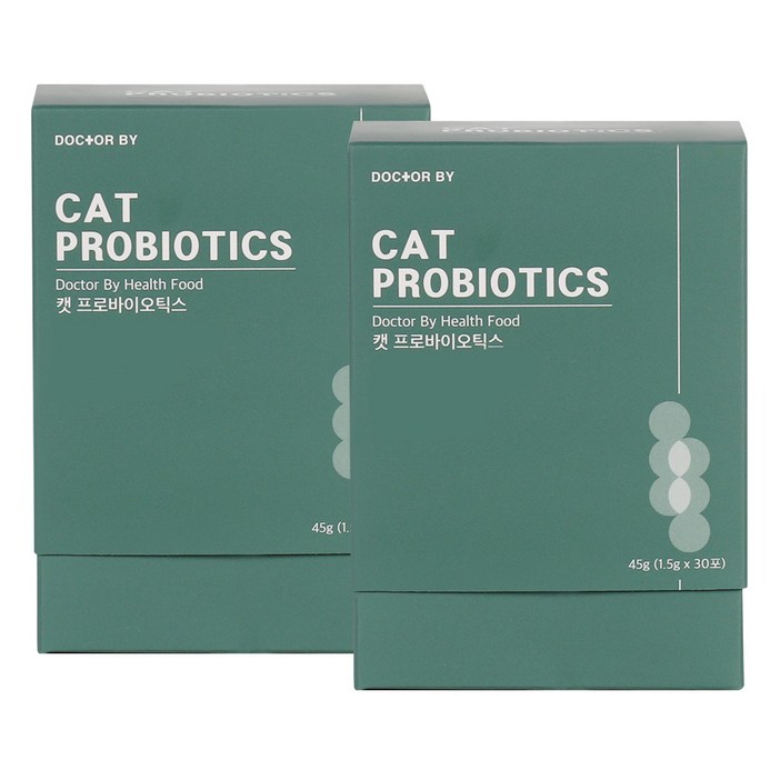 닥터바이 캣 프로바이오틱스 유산균 30p 45g 고양이유산균