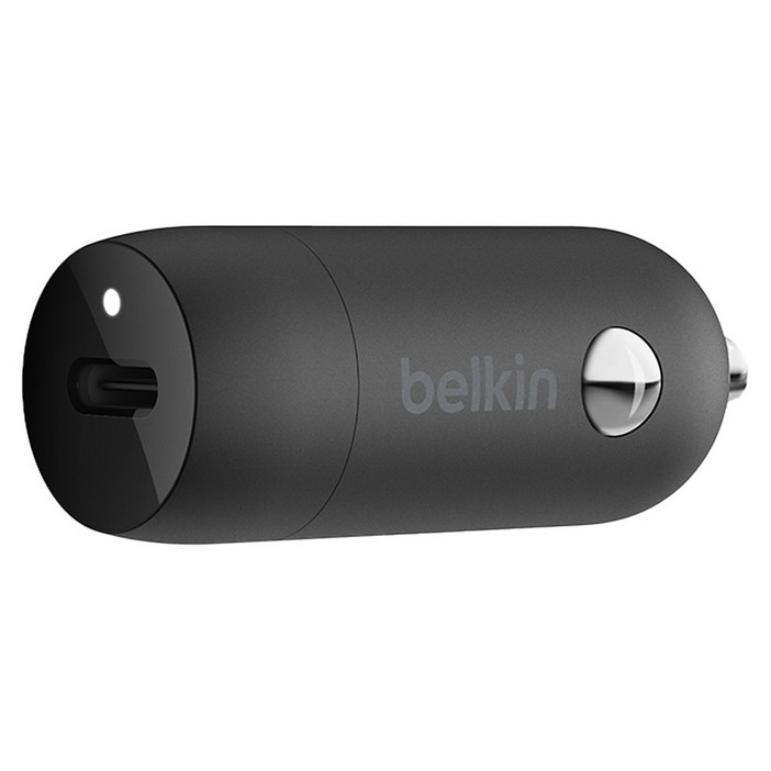 벨킨 부스트차지 PPS 30W USB C 차량용 충전기, CCA004qcBK, 블랙 벨킨 부스트차지 PPS 30W USB C 차량용 충전기, CCA004qcBK, 블랙