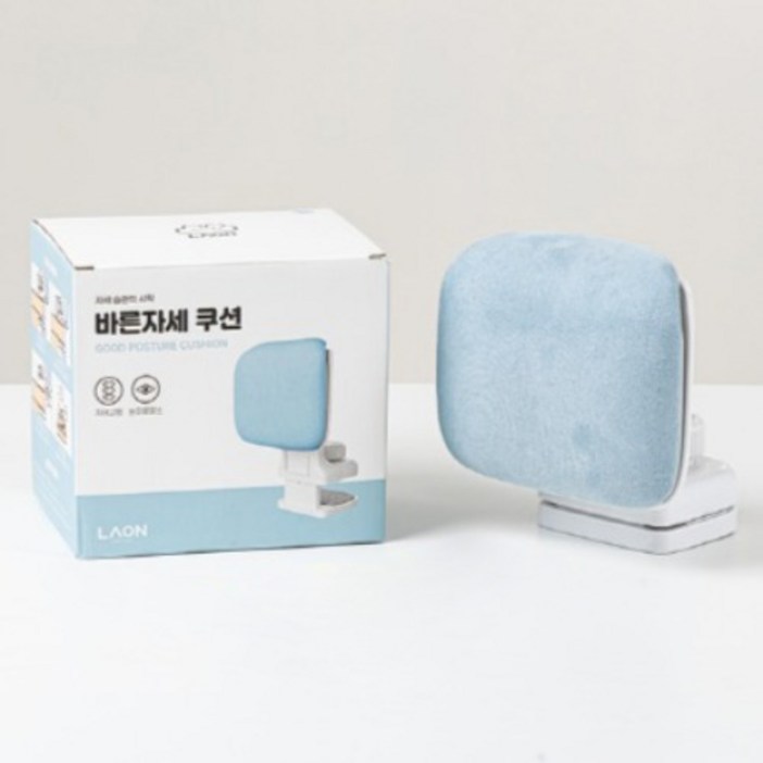 라온포스처 바른자세쿠션, 스카이블루