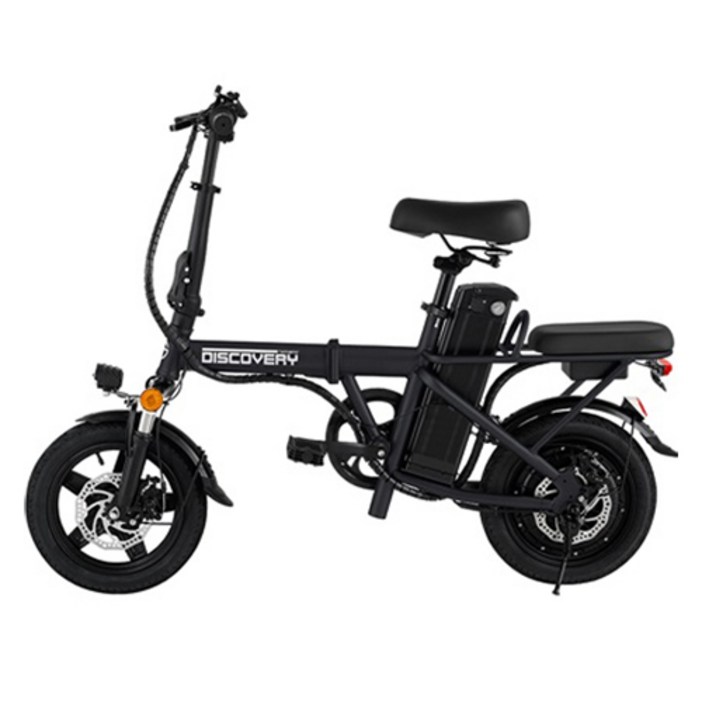 레이윙 디스커버리 접이식 전기자전거 ENTRYF14E5, 스틸, 팬텀블랙