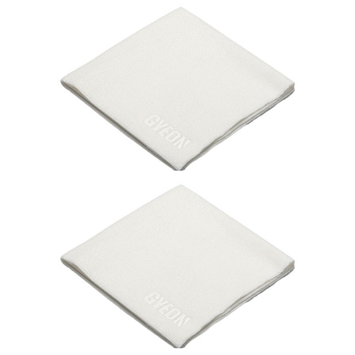 기온쿼츠 레더와이프 EVO 세차 실내 가죽 시트 버핑 다용도 타월 40 x 40 cm 2p