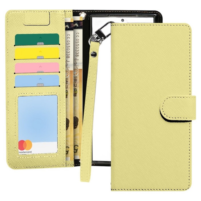 아이엔픽 사올린 소가죽 지갑 다이어리 휴대폰 케이스