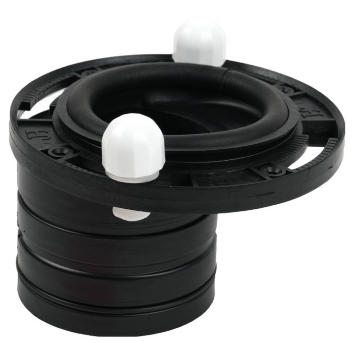 두진 VG2배관용 악취 방지 양변기 비파괴 장편심 긴목 편심 플랜지 30mm, 단일 색상