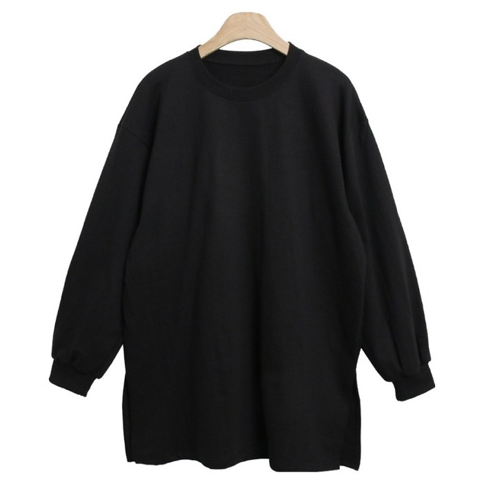 안다로미 여성용 박스 사이드 트임 롱티