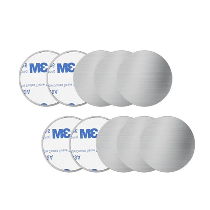 어반카 휴대폰 마그네틱 자석 스틸패치 원형 40 x 40 mm 10p