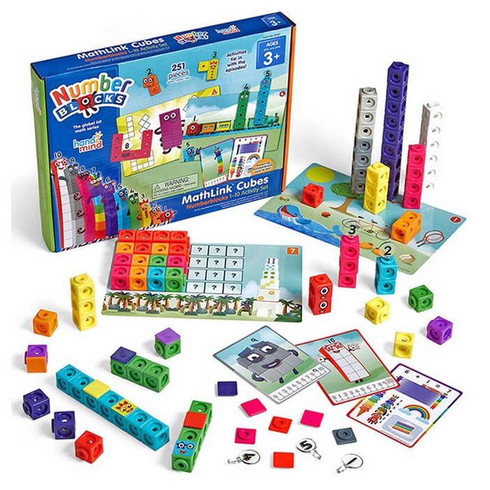 핸드투마인드 넘버블럭스 110 수학완구 IN93417, 1세트