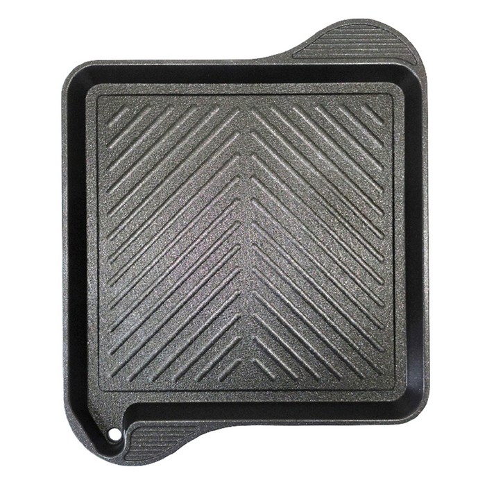 이지쿠커 삼겹살 사각 구이판, 33.2cm, 1개