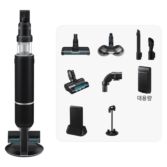 삼성전자 BESPOKE 제트 AI 스틱형 무선 청소기 280W VS28C973ESK 고객직접설치