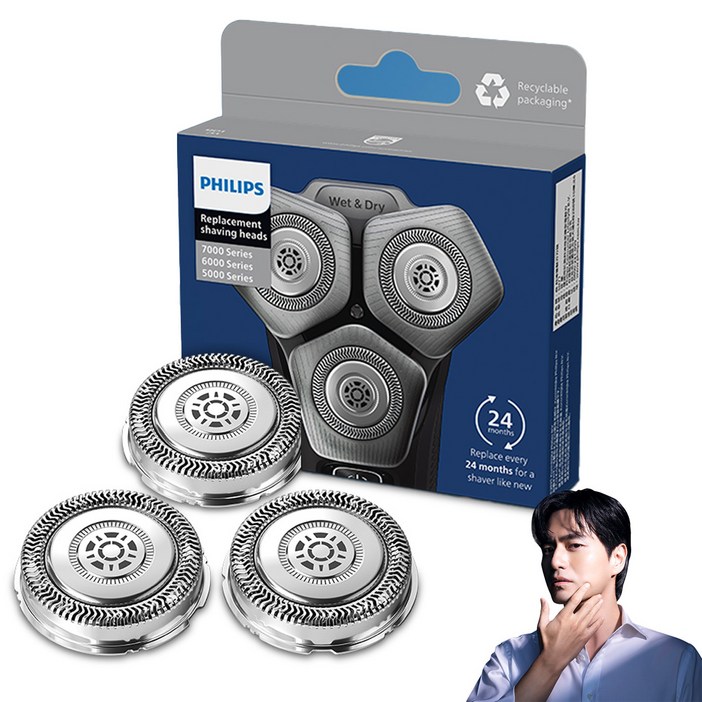 필립스 SkinIQ S7000, S5000 교체용 면도날