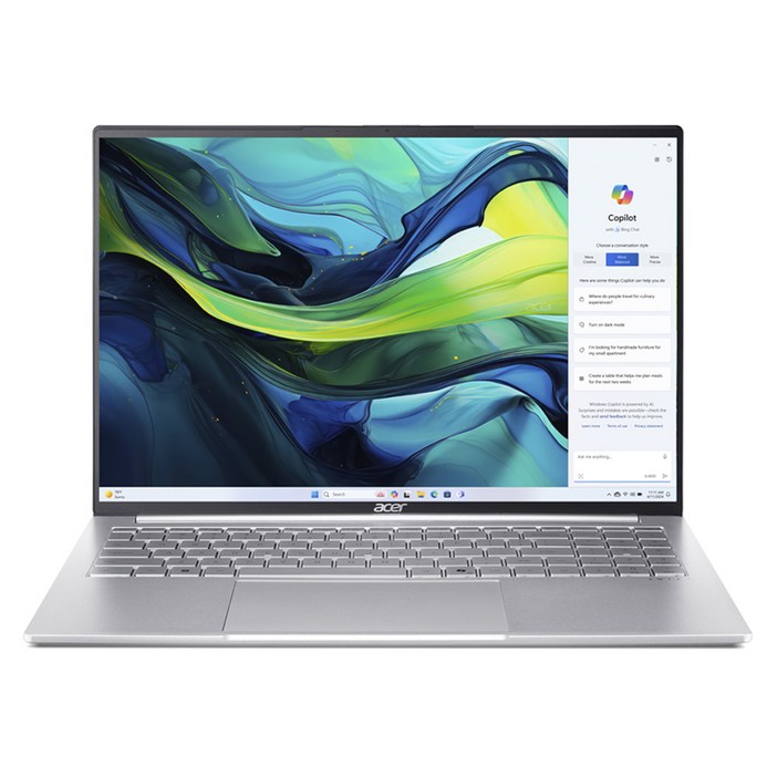 에이서 2025 스위프트 라이트 16 코어Ultra5 인텔 14세대